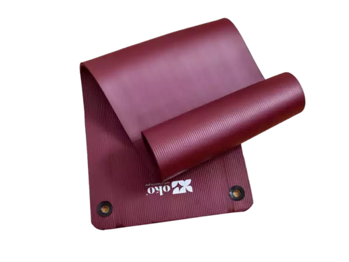 Tapis de yoga éco-responsable (avec œillets) - 1.5cm d'épaisseur
