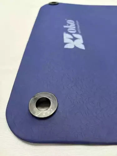 Tapis de yoga (avec oeillets) - 0.5cm d'épaisseur