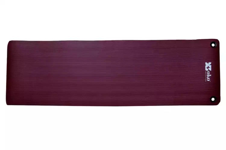 Tapis de yoga éco-responsable (avec œillets) - 1.5cm d'épaisseur