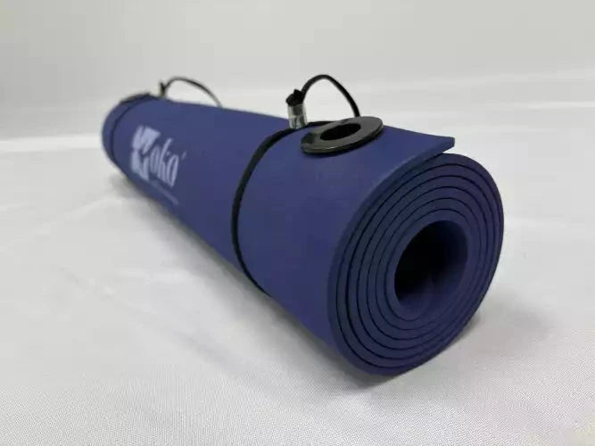 Tapis de yoga (avec oeillets) - 0.5cm d'épaisseur