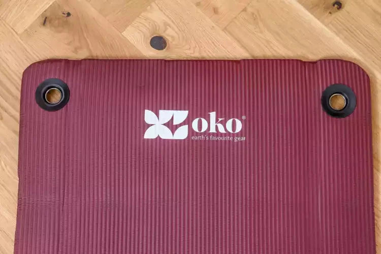 Tapis de yoga éco-responsable (avec œillets) - 1.5cm d'épaisseur