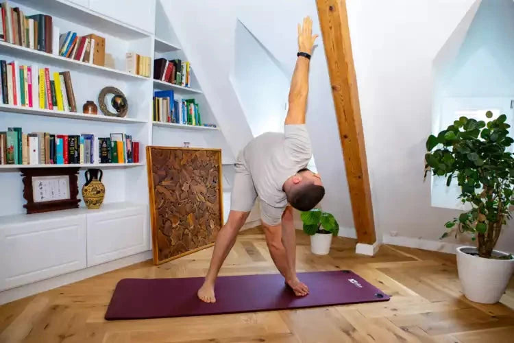 Tapis de yoga éco-responsable (avec œillets) - 1.5cm d'épaisseur