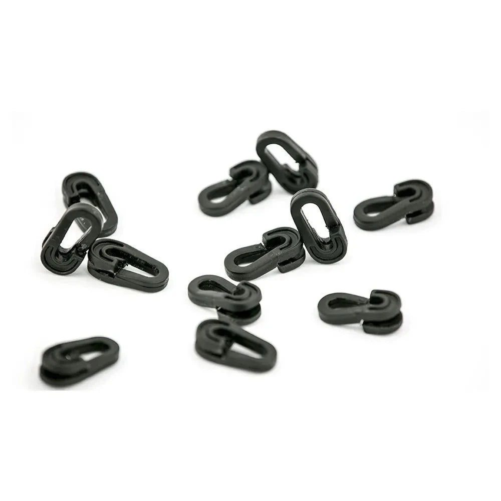 Lot de 40 clips de filet noirs