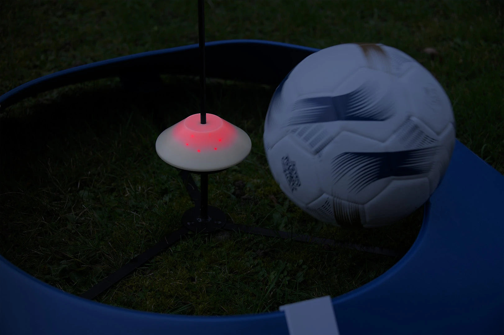 Kit de 3 cibles de FOOT GOLF avec cibles lumineuses