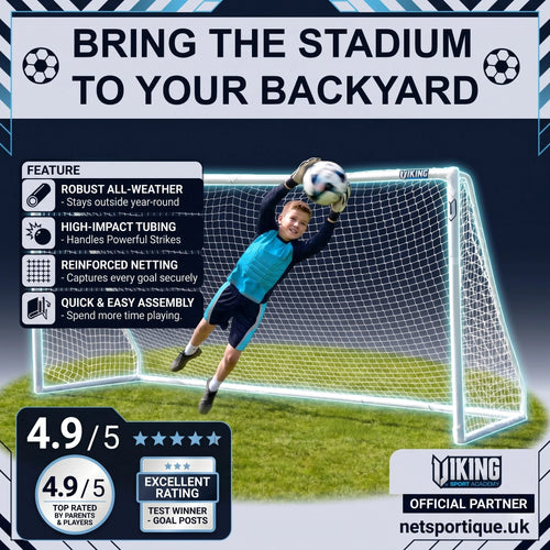 Netsportique garden goal - 3,6m x 1,8m VIKING