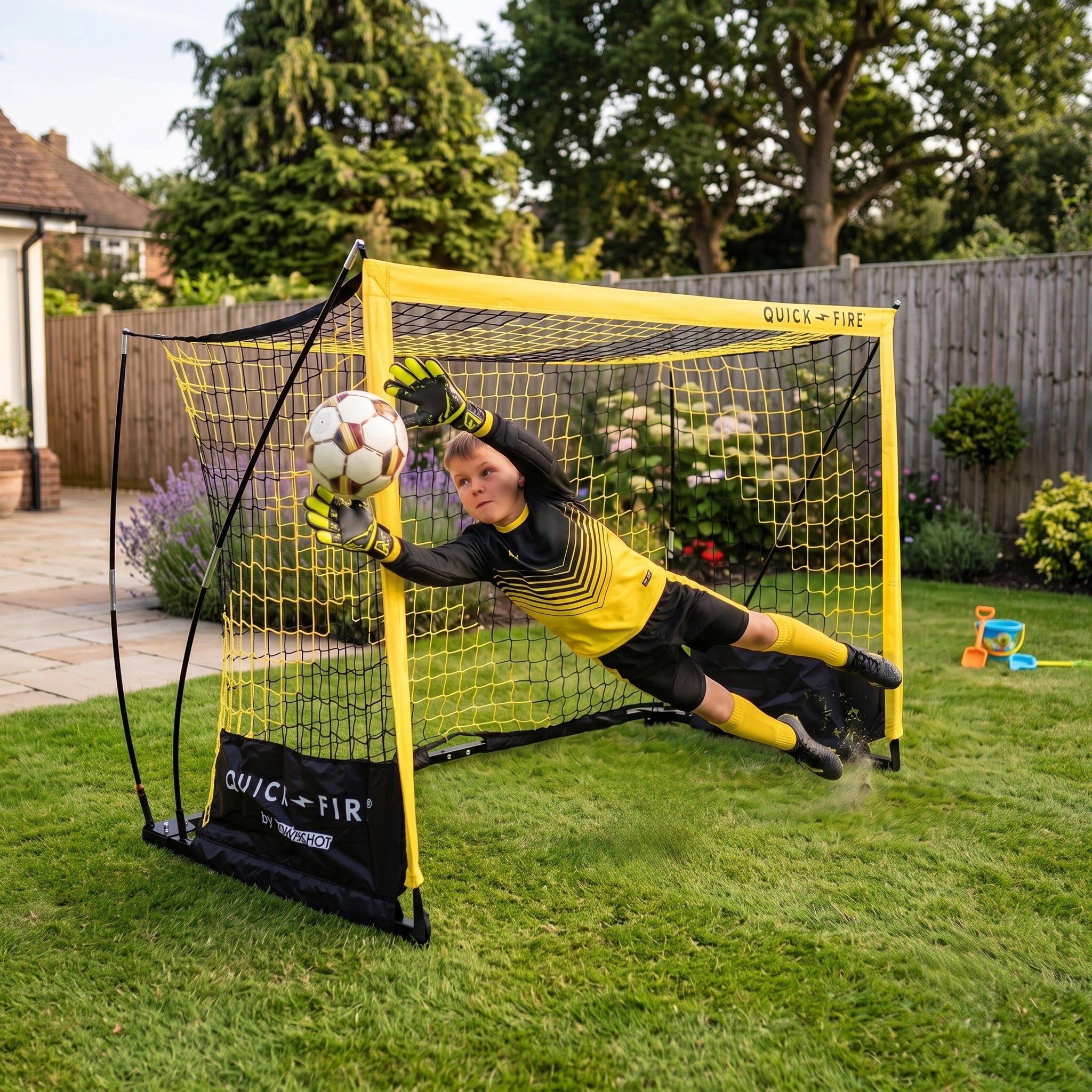 But de football POWERSHOT® QUICKFIRE 1,5 X 0,9 m