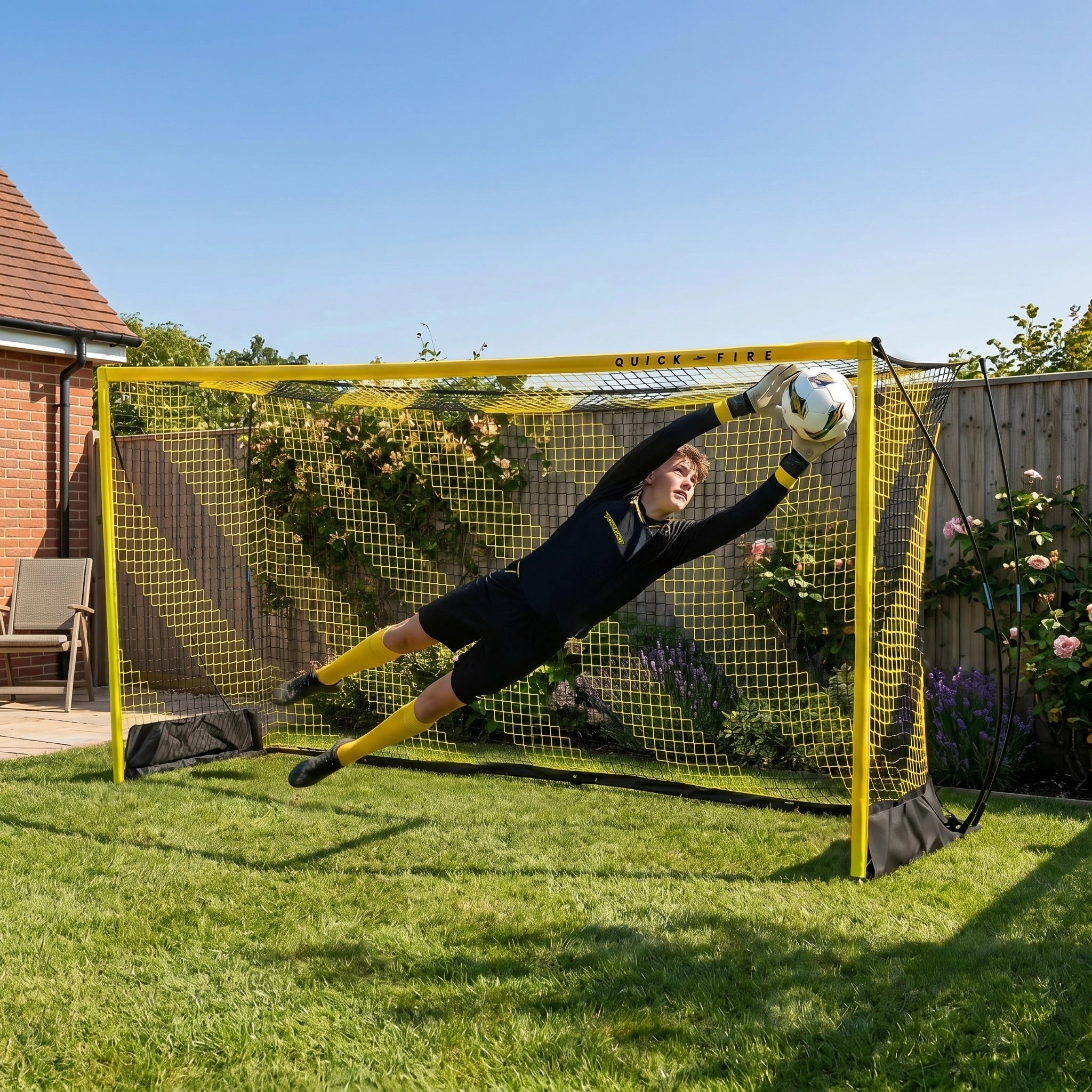 But de football POWERSHOT® QUICKFIRE 3,6 x 1,8 m