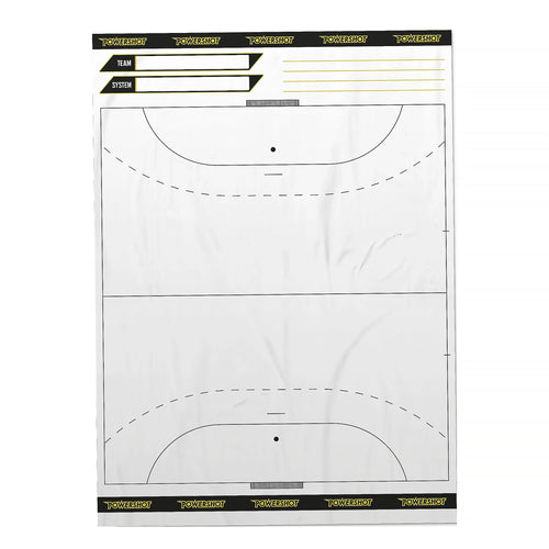 Rouleau de feuilles tactiques pour handball - Terrain entier