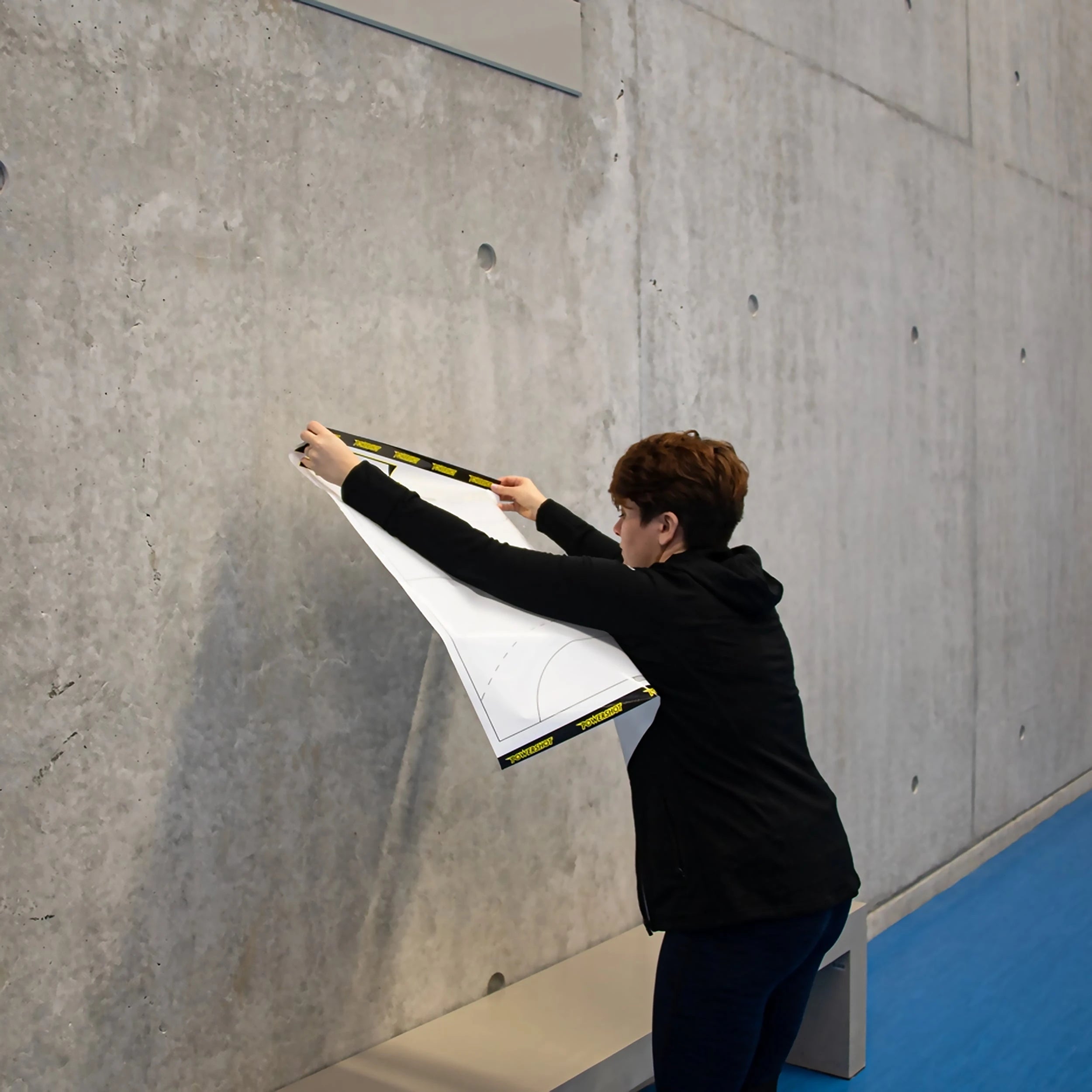Rouleau de feuilles tactiques pour handball - Terrain entier