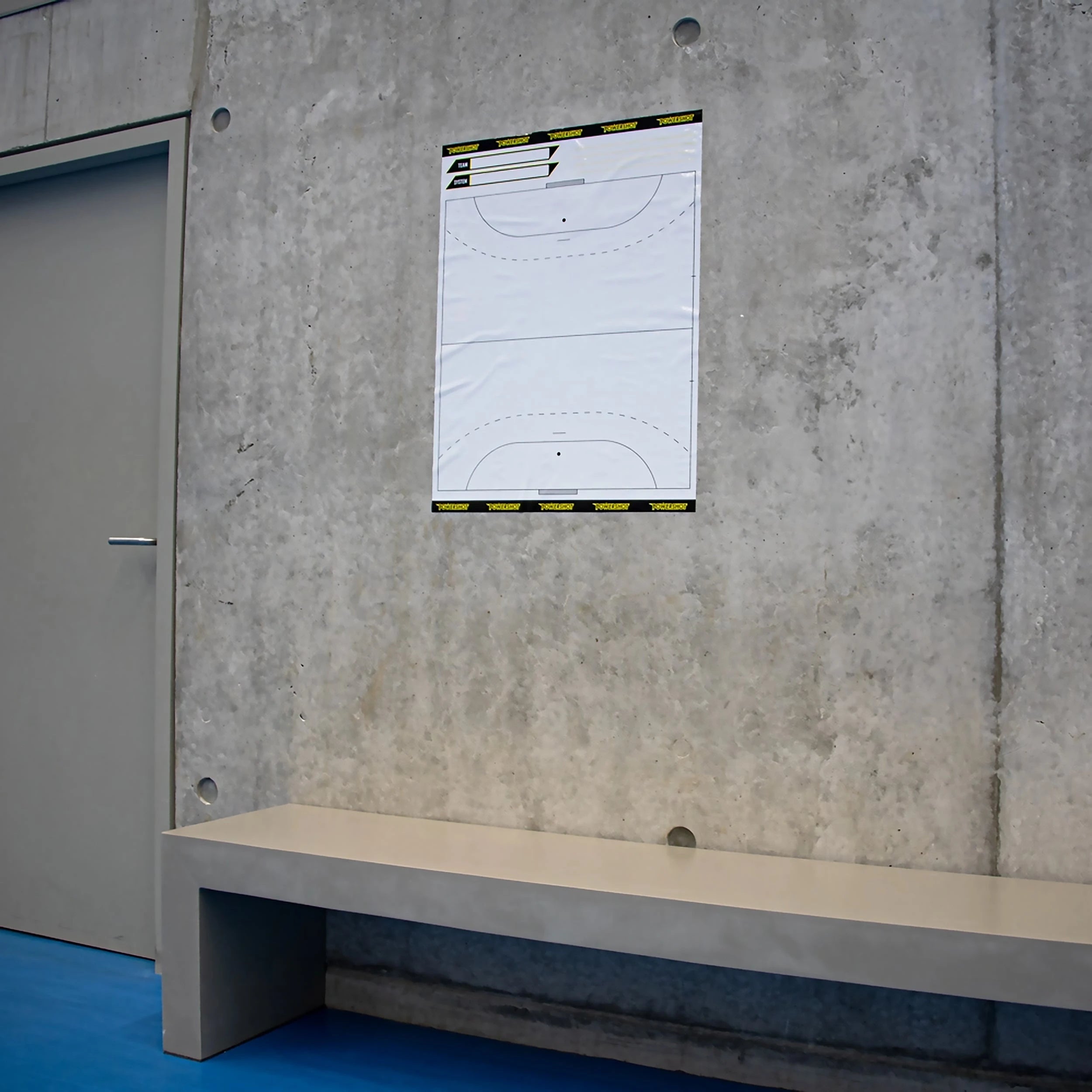 Rouleau de feuilles tactiques pour handball - Terrain entier