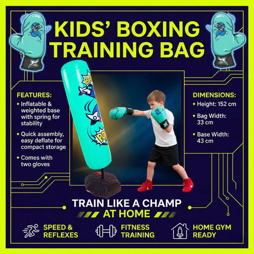 Sac de frappe sur pied - entrainement Speed Boxing