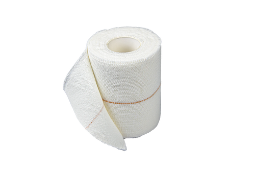 BANDAGE ELASTIQUE ET ADHESIF 7,5cm x 2,5m