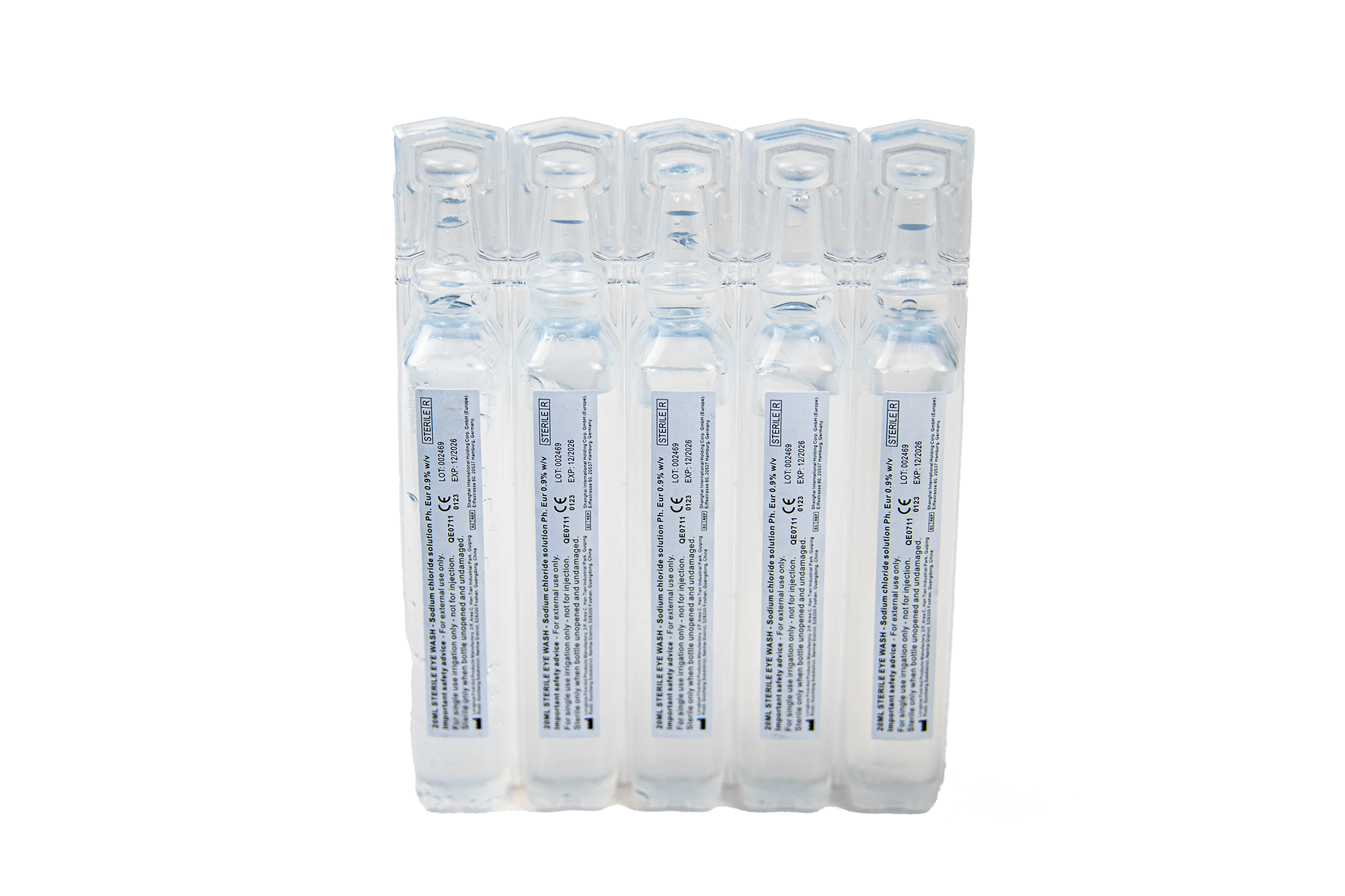 Sérum physiologique - 5 x 20 ml