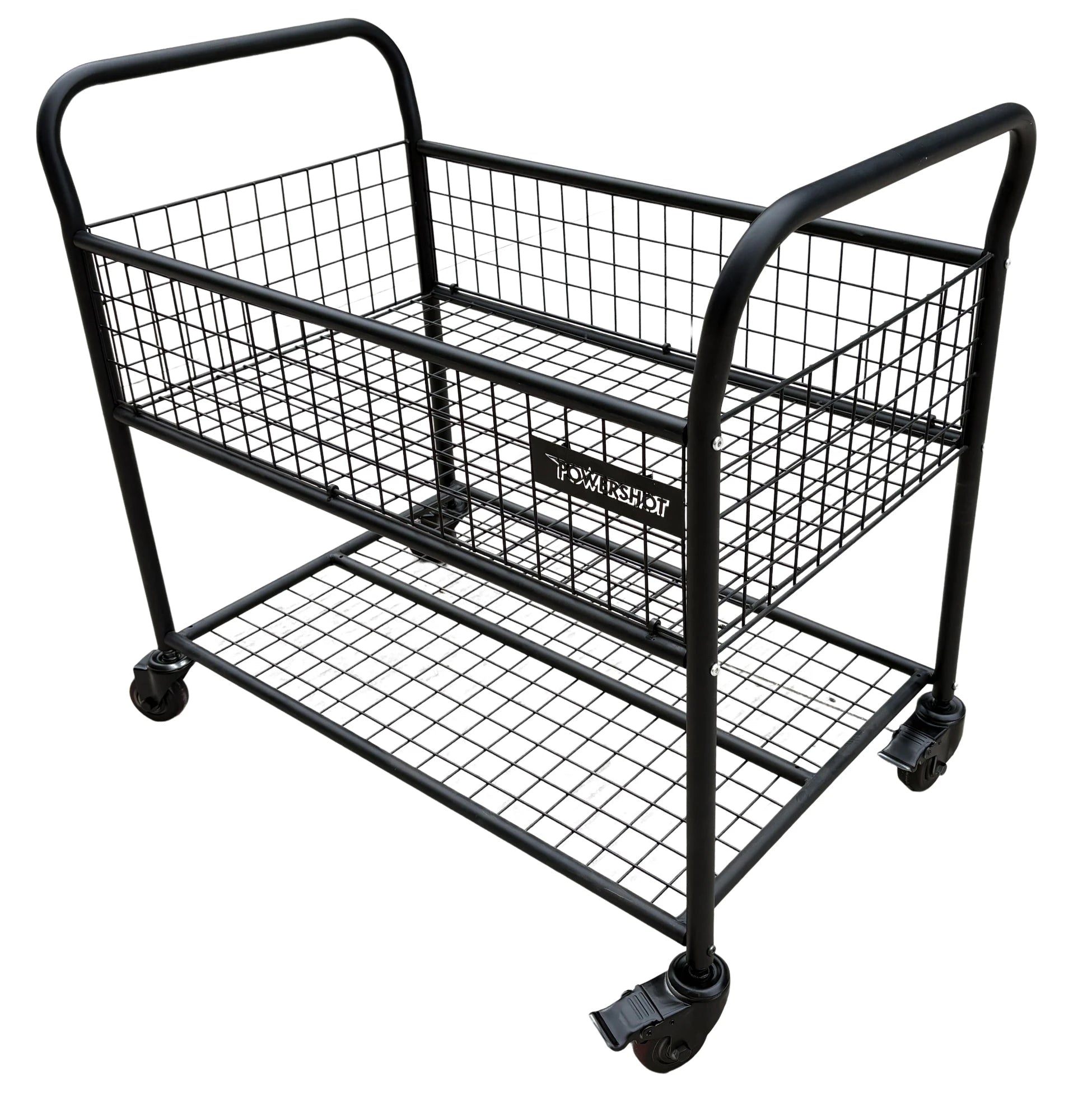 Chariot de stockage avec roues et poignées