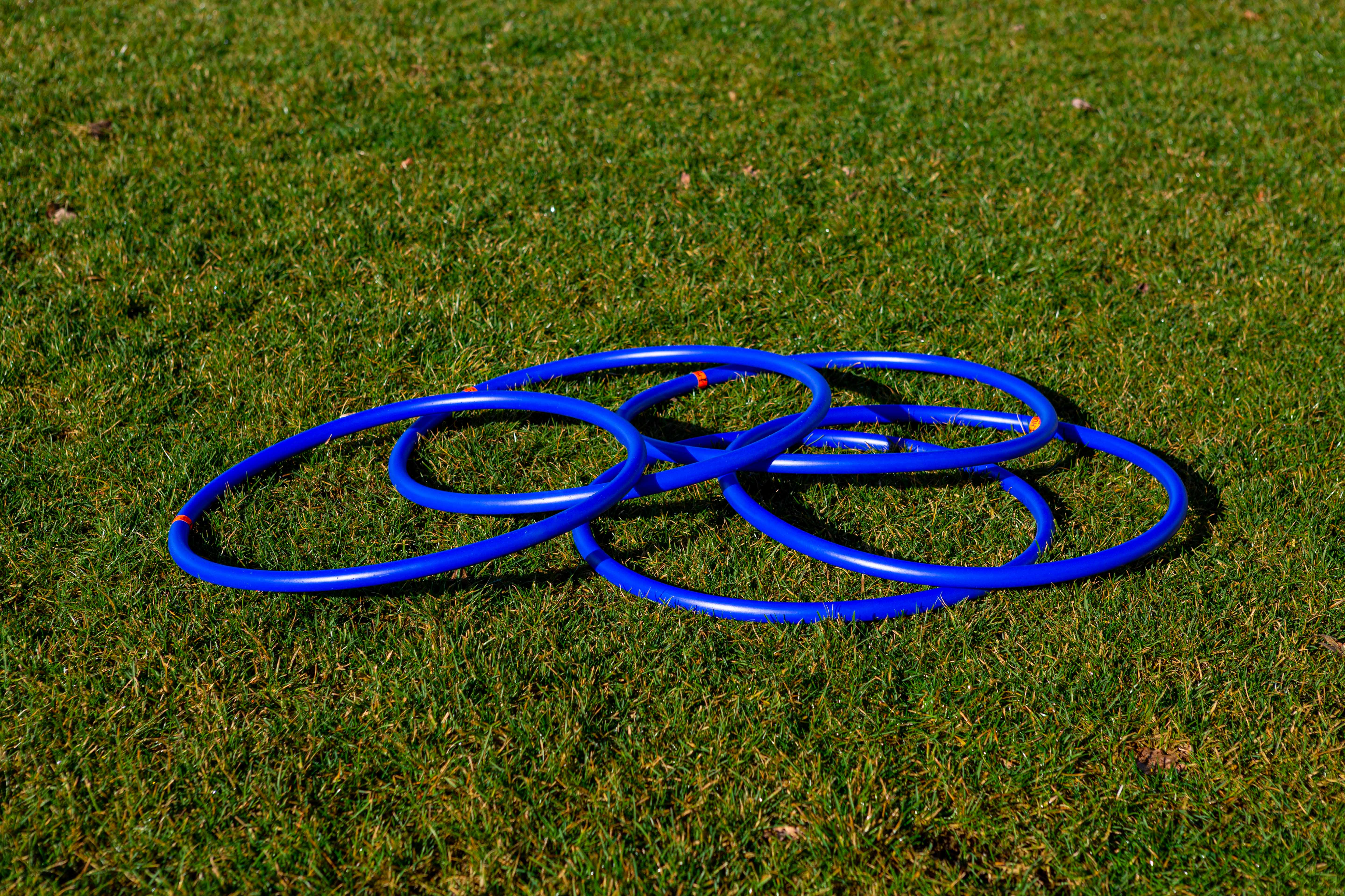 5 cerceaux de coordination ronds (76cm)