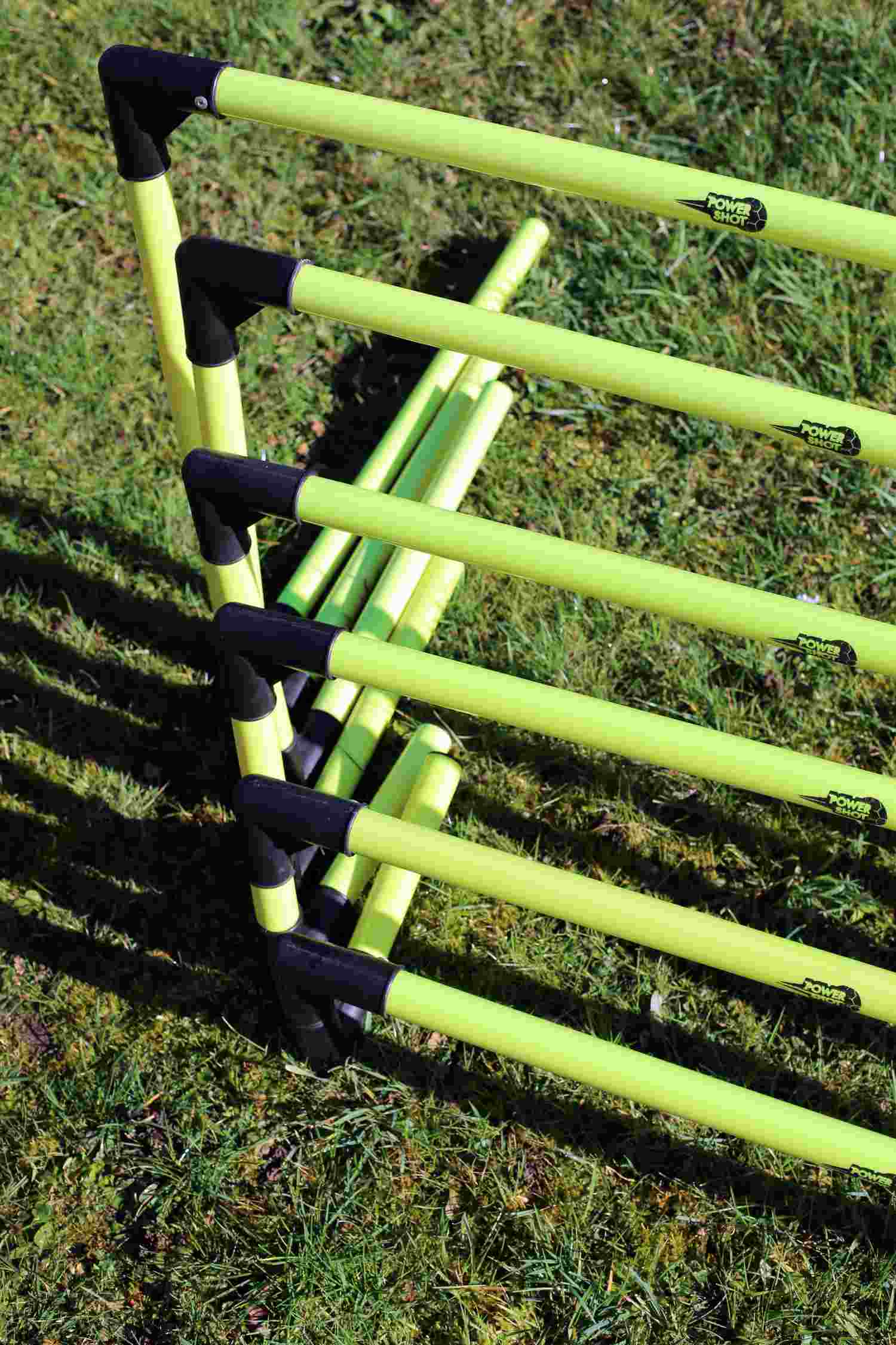 Haies d’agilité pliables - Lot de 6