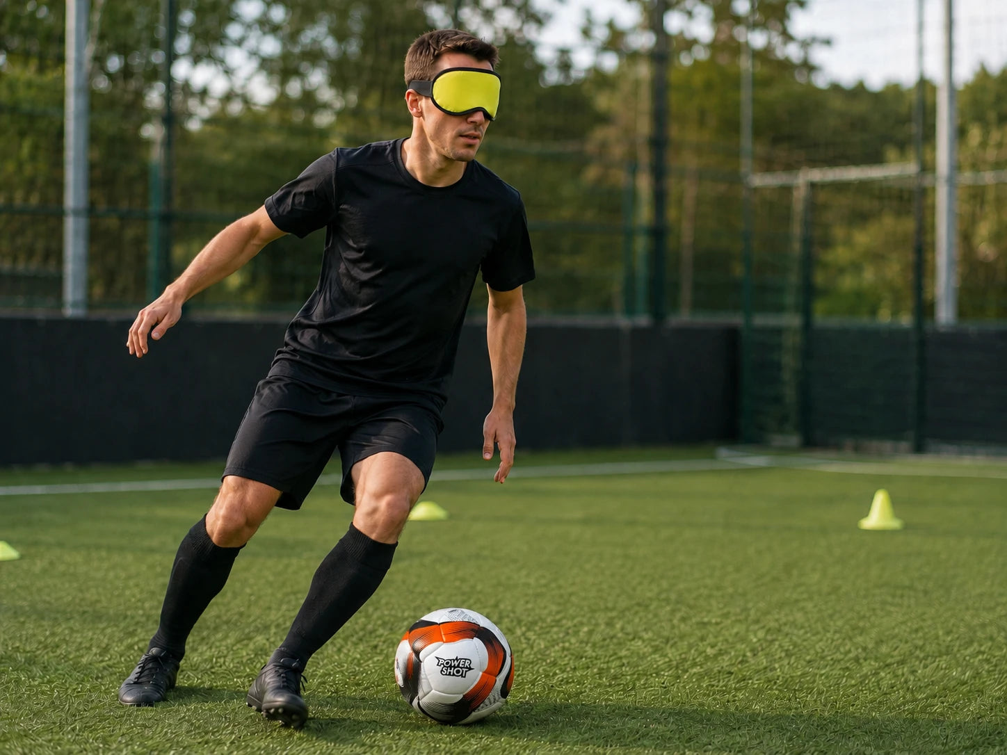 Ensemble de 12 bandeaux occultants pour le cécifoot
