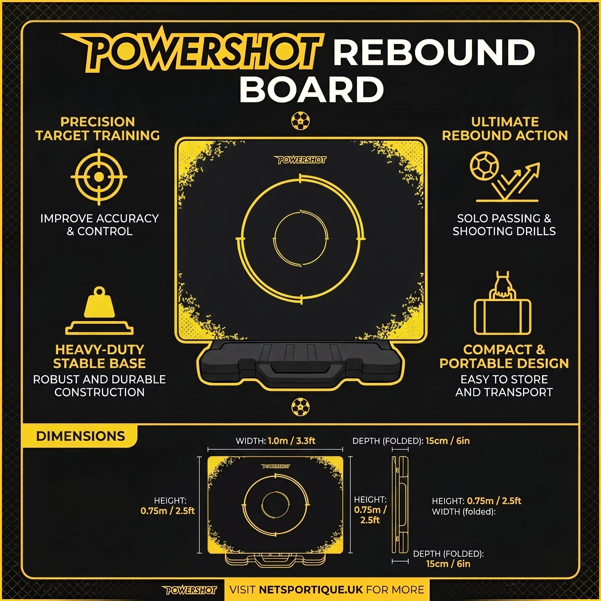 Planche de rebond POWERSHOT®