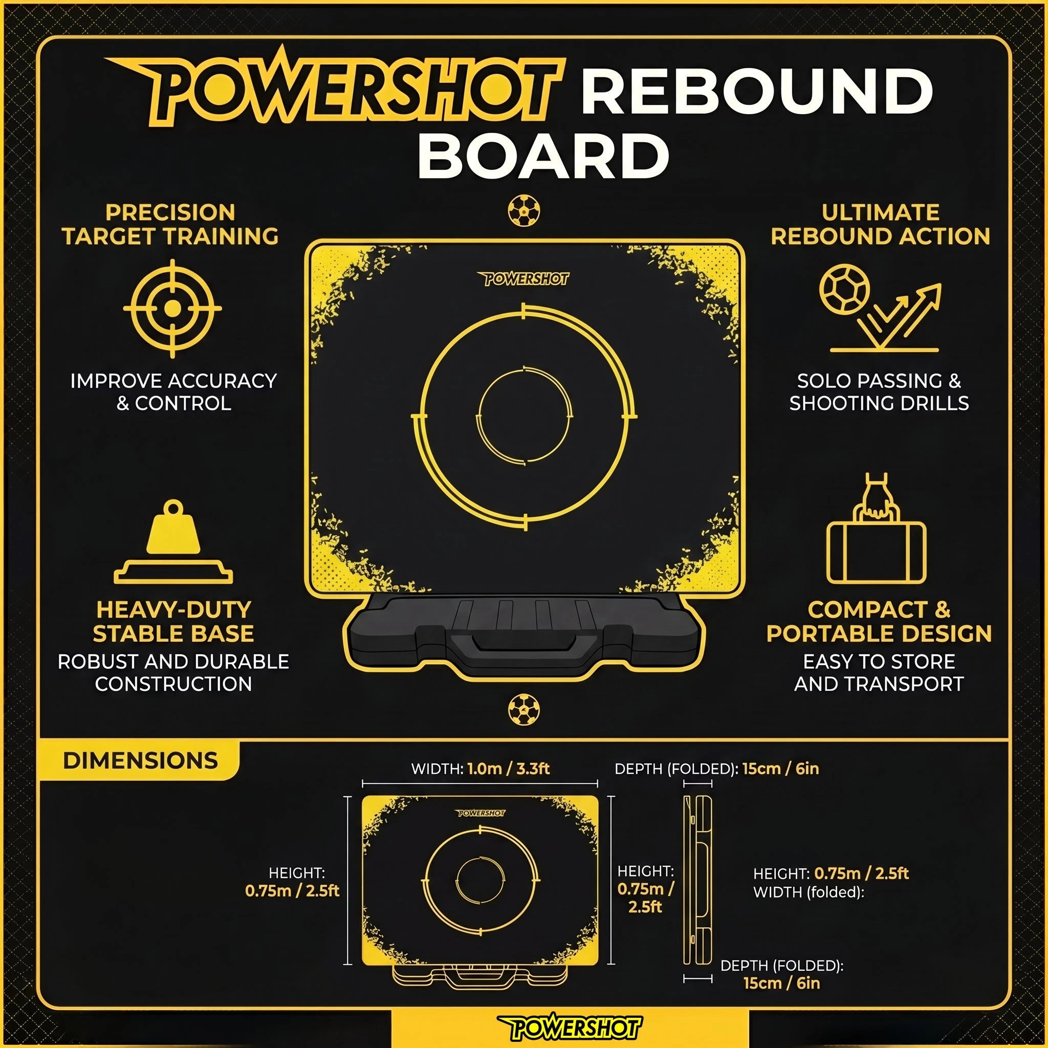 Planche de rebond POWERSHOT®