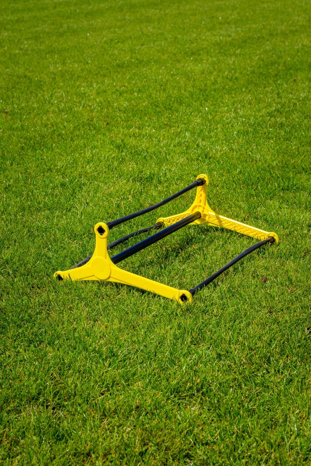 Haie d'agilité multi-hauteur triangulaire