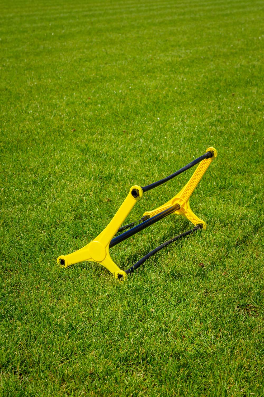 Haie d'agilité multi-hauteur triangulaire