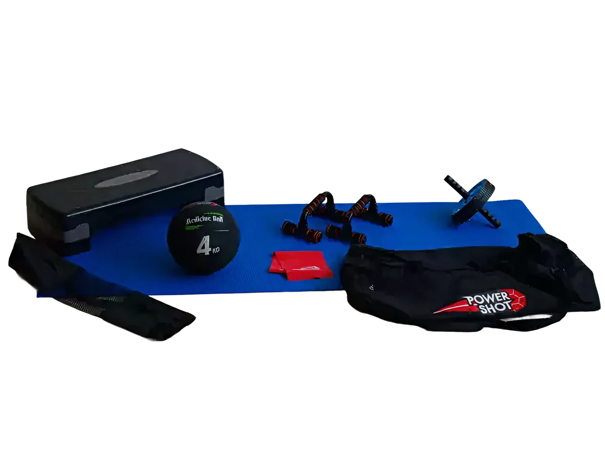 Kit fitness : tapis de sport, medecine ball... TOUT INCLUS