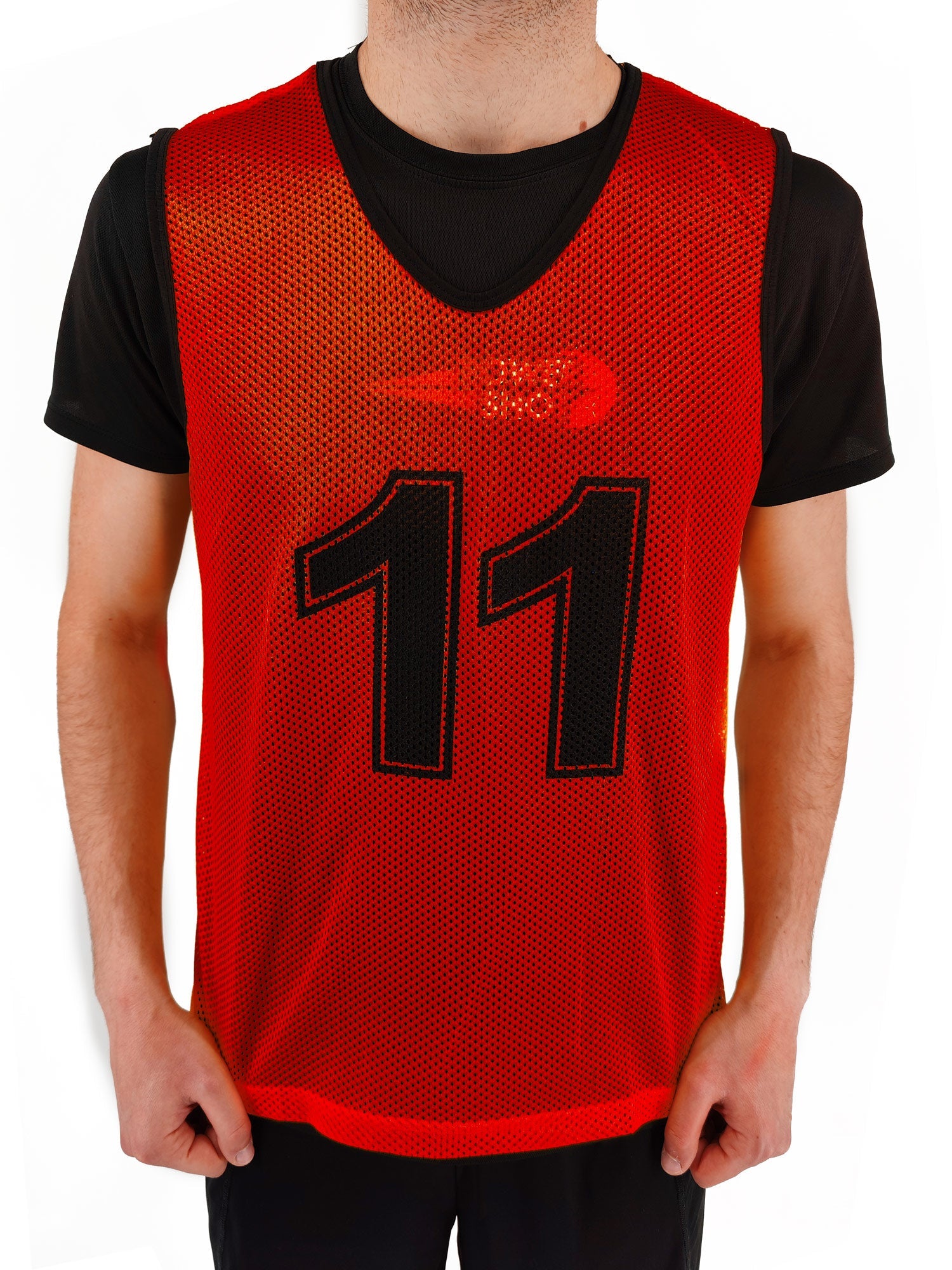 Kit de 11 Chasubles numérotés de 1 à 11 - Adulte