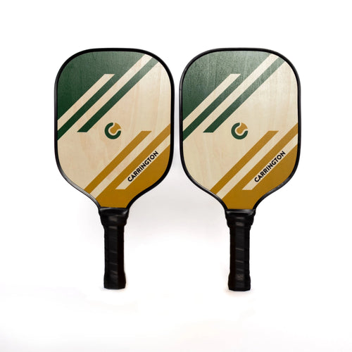 Pickleball - Raquette écologique de base en bois (lot de 2)