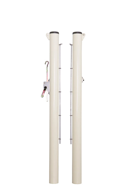 Poteaux de tennis ronds acier 90 mm (paire)