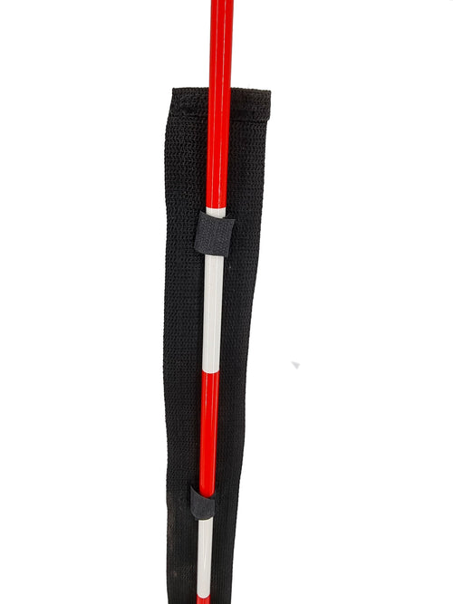 Lot de 2 mires de volley-ball avec attaches velcro
