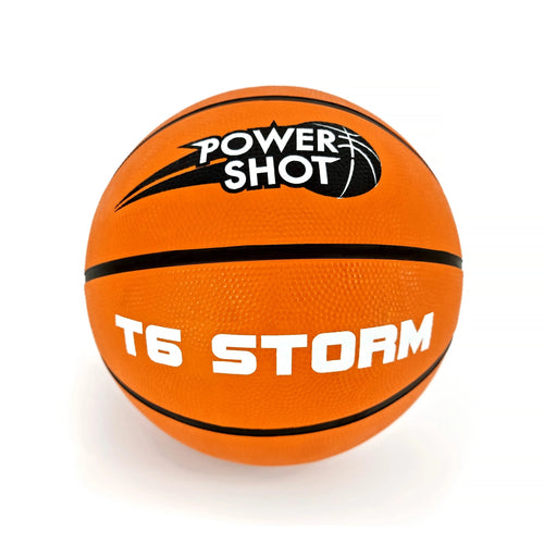 Lot de 5 ballons de basket Storm T6 - Pompe et sac de rangement OFFERTS