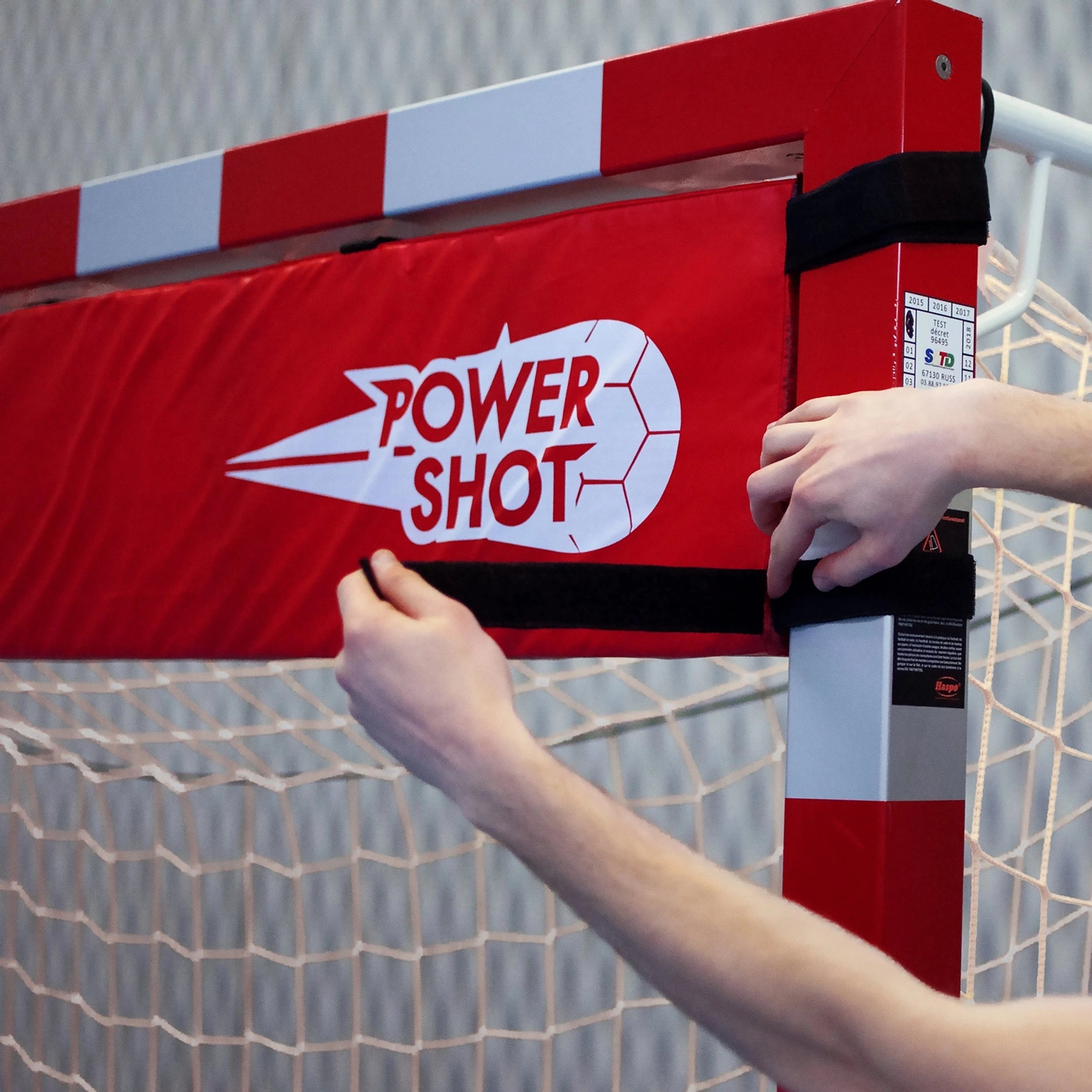 Réducteur but de handball en mousse et PVC