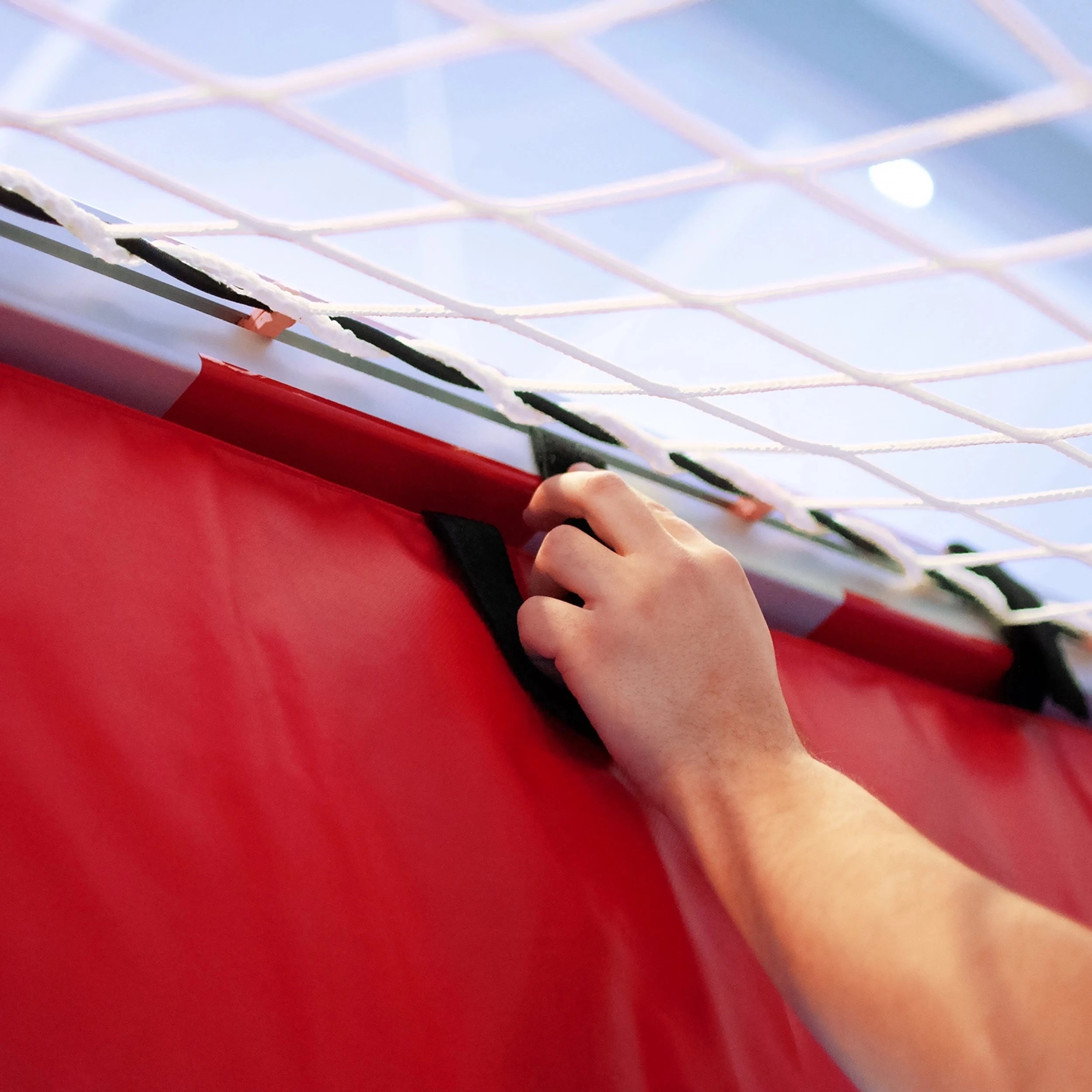 Réducteur but de handball en mousse et PVC