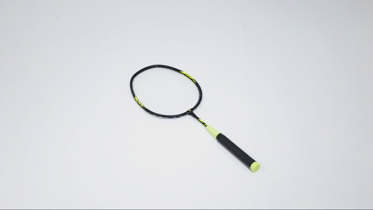 Raquette de badminton réglable en hauteur