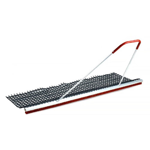 Stuoia Livellatrice e Spazzola per Campi da Tennis 2 in 1 - larghezza 2 m
